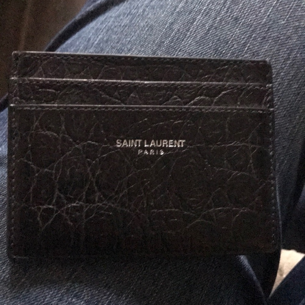 Saint Laurent card organizer